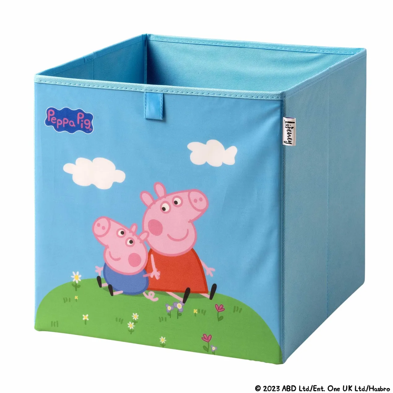 Aufbewahrungsbox Peppa Pig Peppa & George, 33x33x33cm
