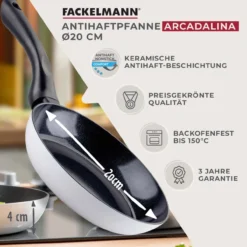 Bratpfanne Arcadalina, Keramik, antihaft, Ø20cm