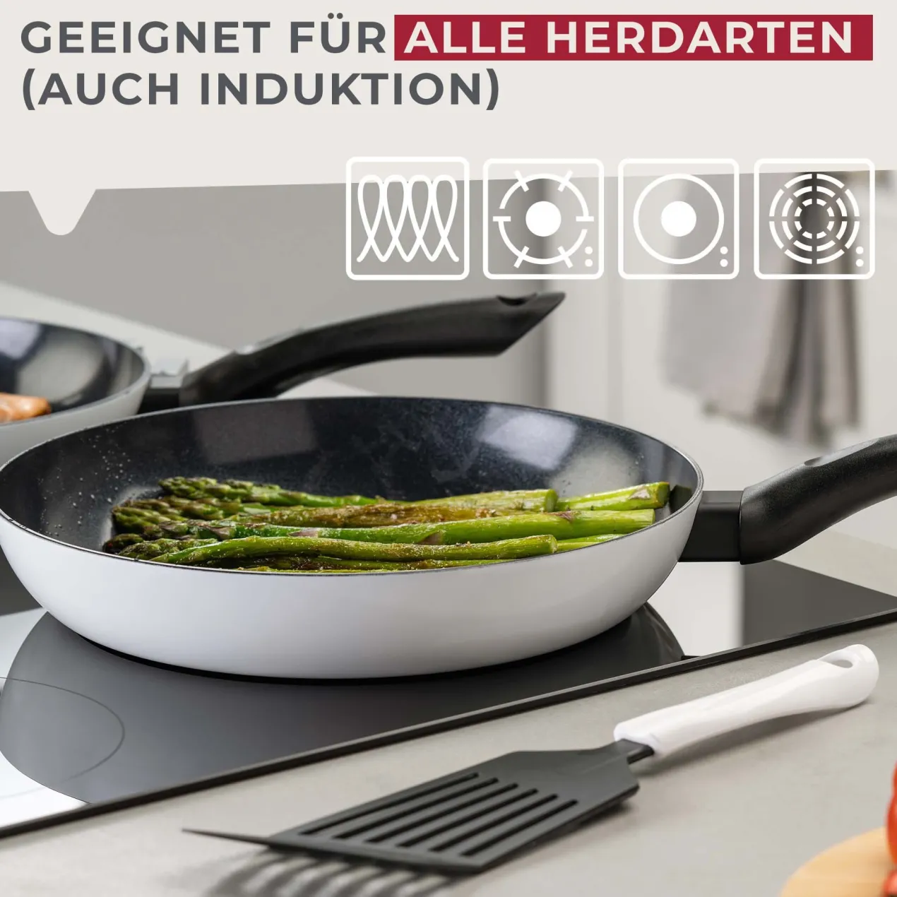 Bratpfanne Arcadalina, Keramik, antihaft, Ø28cm