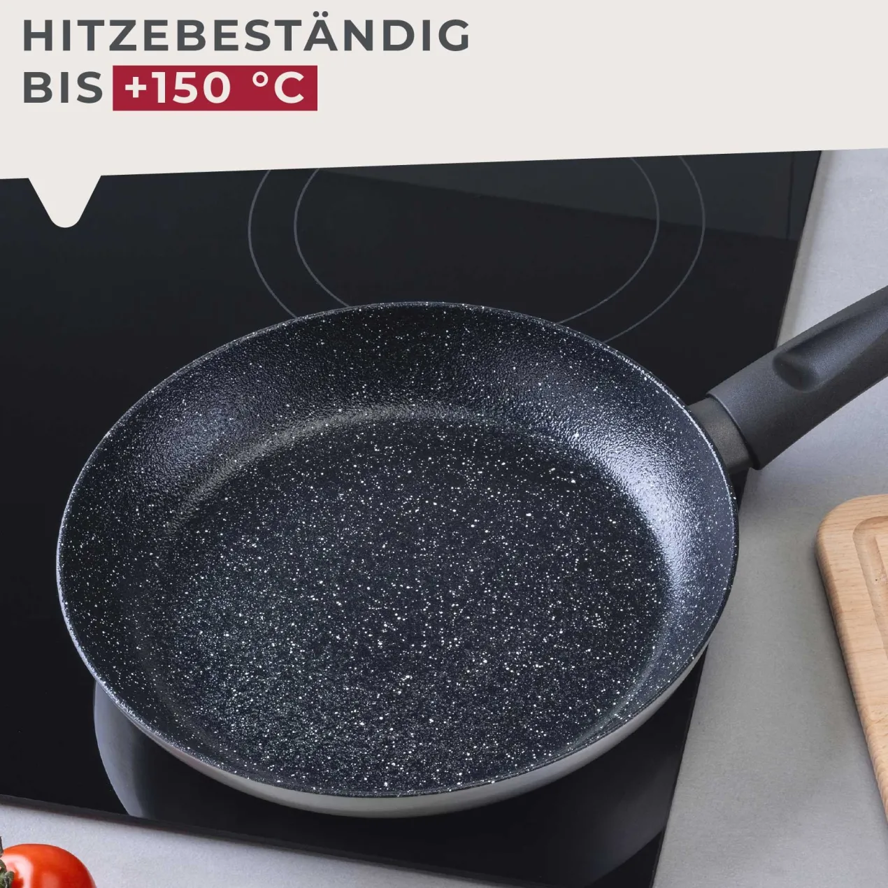 Bratpfanne Crisp, Keramik, antihaft, Ø24cm