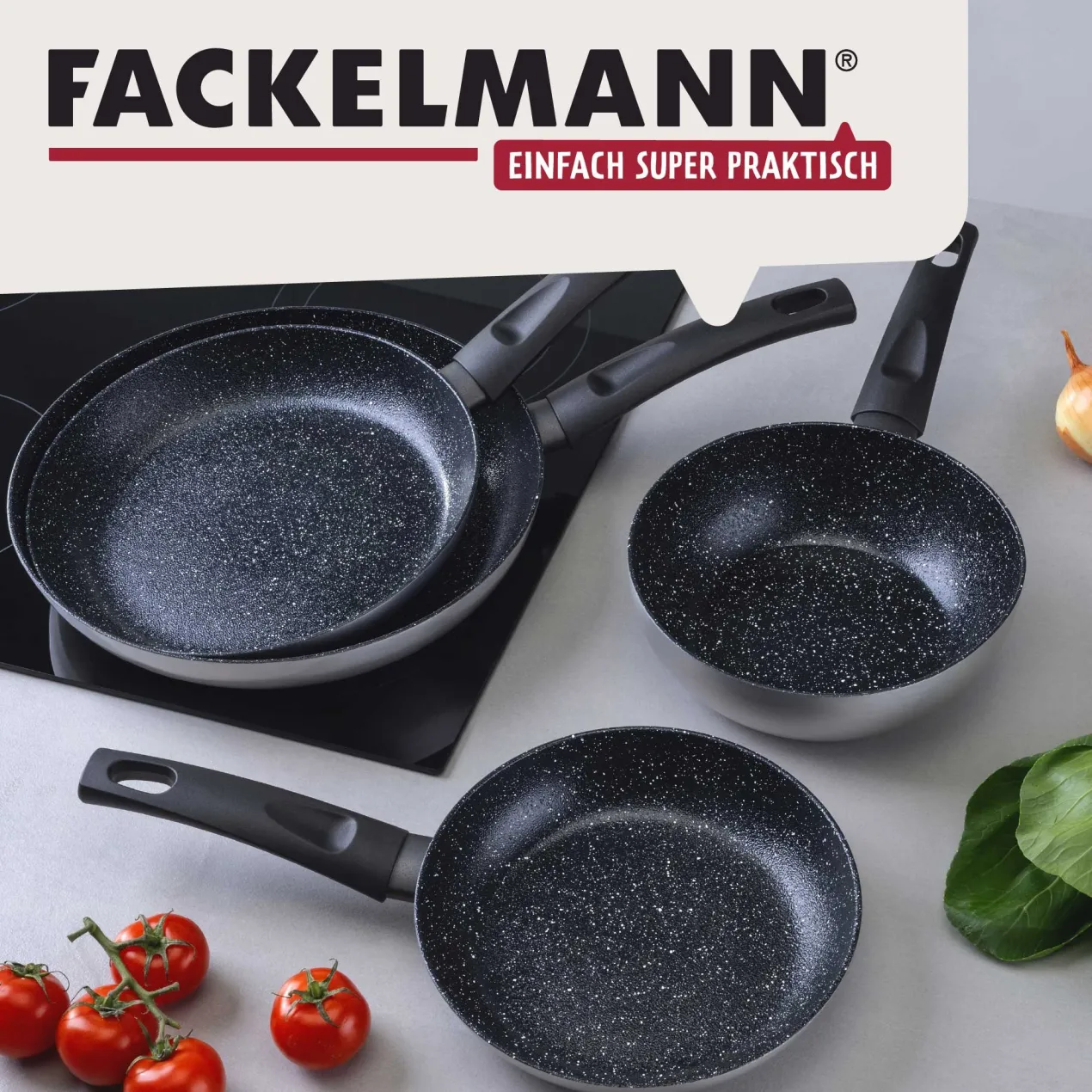 Bratpfanne Crisp, Keramik, antihaft, Ø24cm