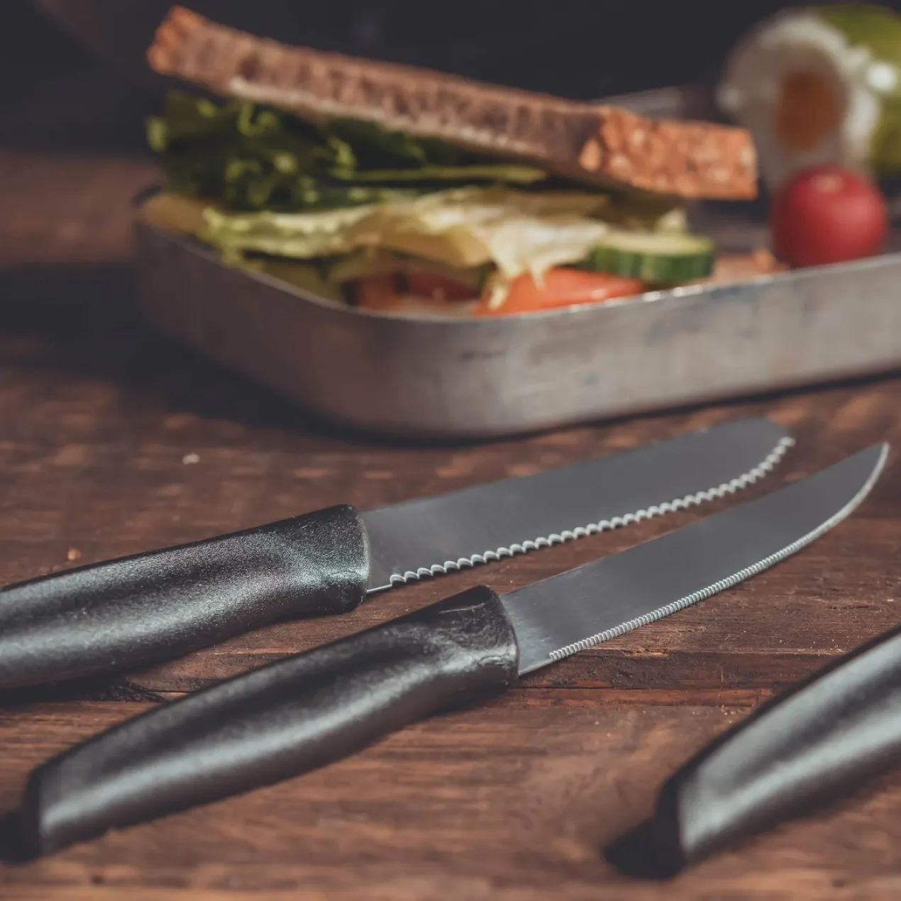 Frühstücksmesser-Set "Basic", 4-teilig