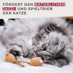 Katzenspielzeug Our Pets Maus, 3-teilig