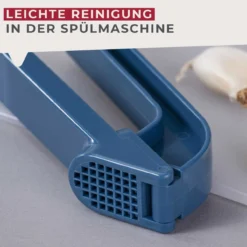 Knoblauchpresse Essential, blau