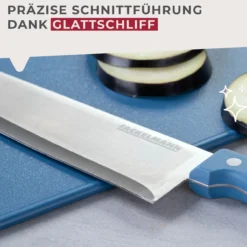 Kochmesser blau, 20cm Klinge
