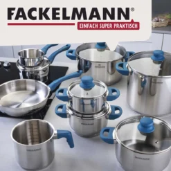 Kochtopf mit Deckel Essential, Ø24cm, 9L, blau