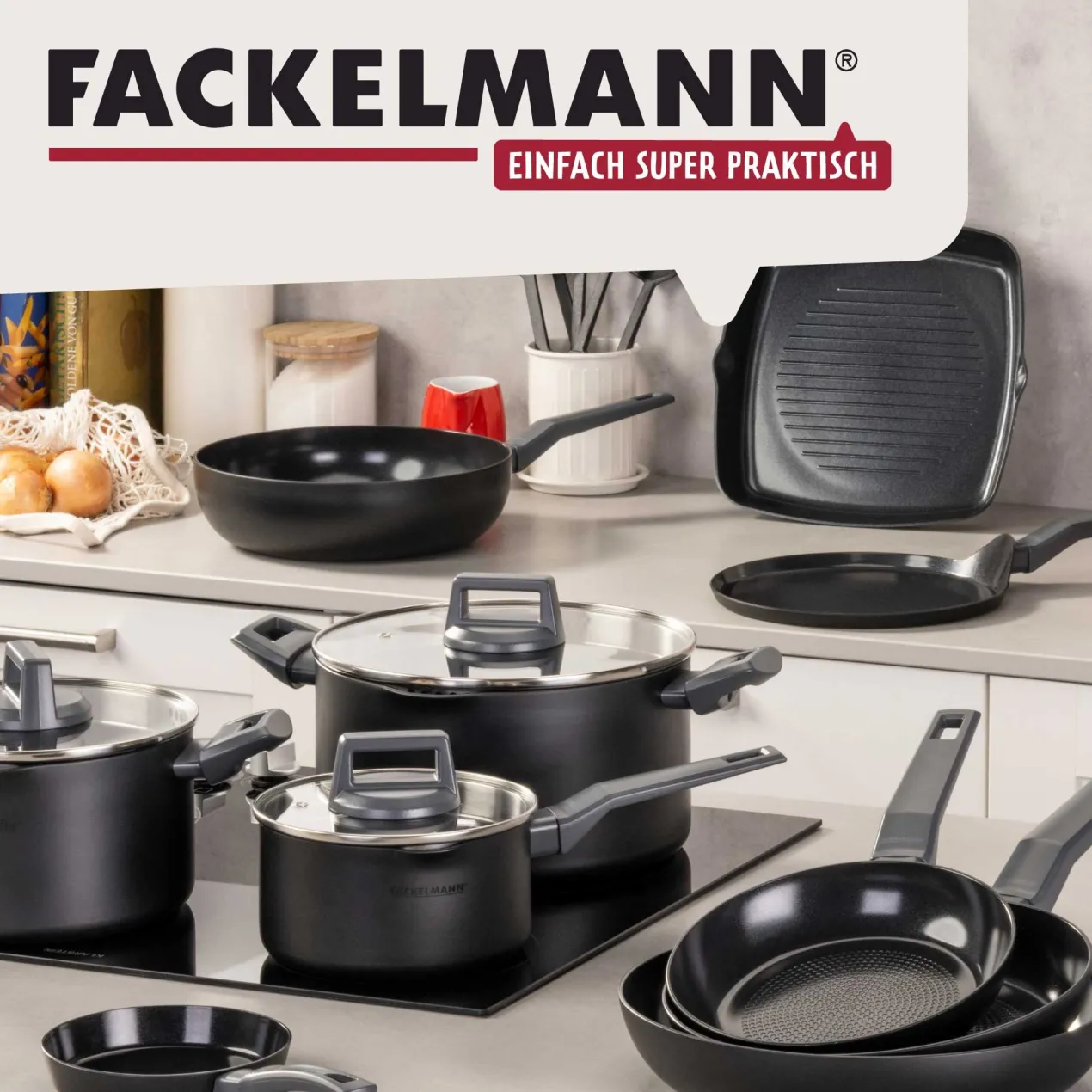 Kochtopf mit Deckel Statement, antihaft, Ø20cm – 20% Rabatt mit Code: COOK20