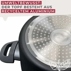 Kochtopf mit Deckel Statement, antihaft, Ø24cm – 20% Rabatt mit Code: COOK20