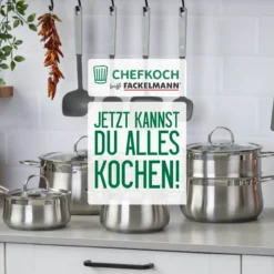 Kochtopf mit Glasdeckel Leipzig, Ø16cm