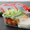 Meal Prep Frischhaltedose mit getrennten Fächern