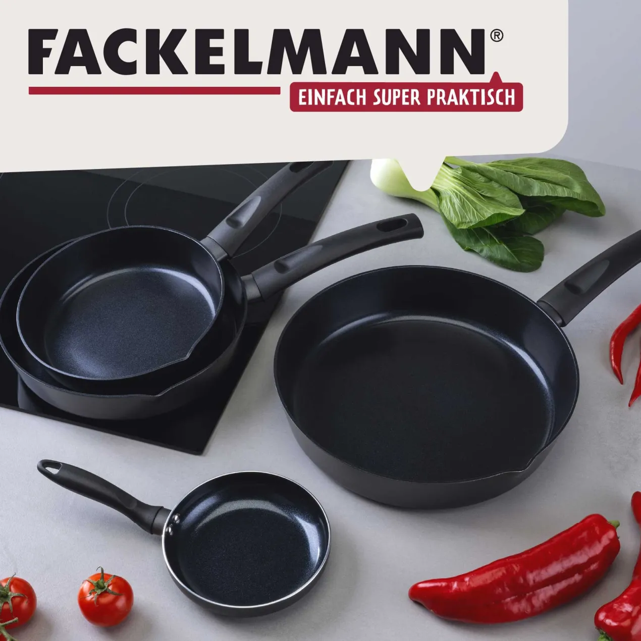 Mini-Bratpfanne Highrise, Keramik, antihaft, Ø14cm