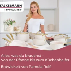 Pamela Reif Kochgeschirr-Set Signature, 9-teilig – 20% Rabatt mit Code: COOK20