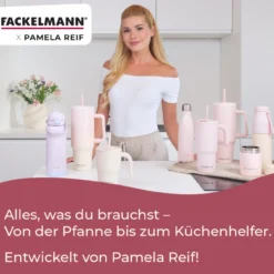 Pamela Reif Thermotrinkflasche mit Becher, 400mL