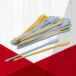 Partypicker, 15,5cm, 20 Stk, blau/gelb