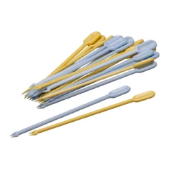 Partypicker, 15,5cm, 20 Stk, blau/gelb