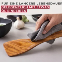 Pfannenwender Eco, 30cm, Olive