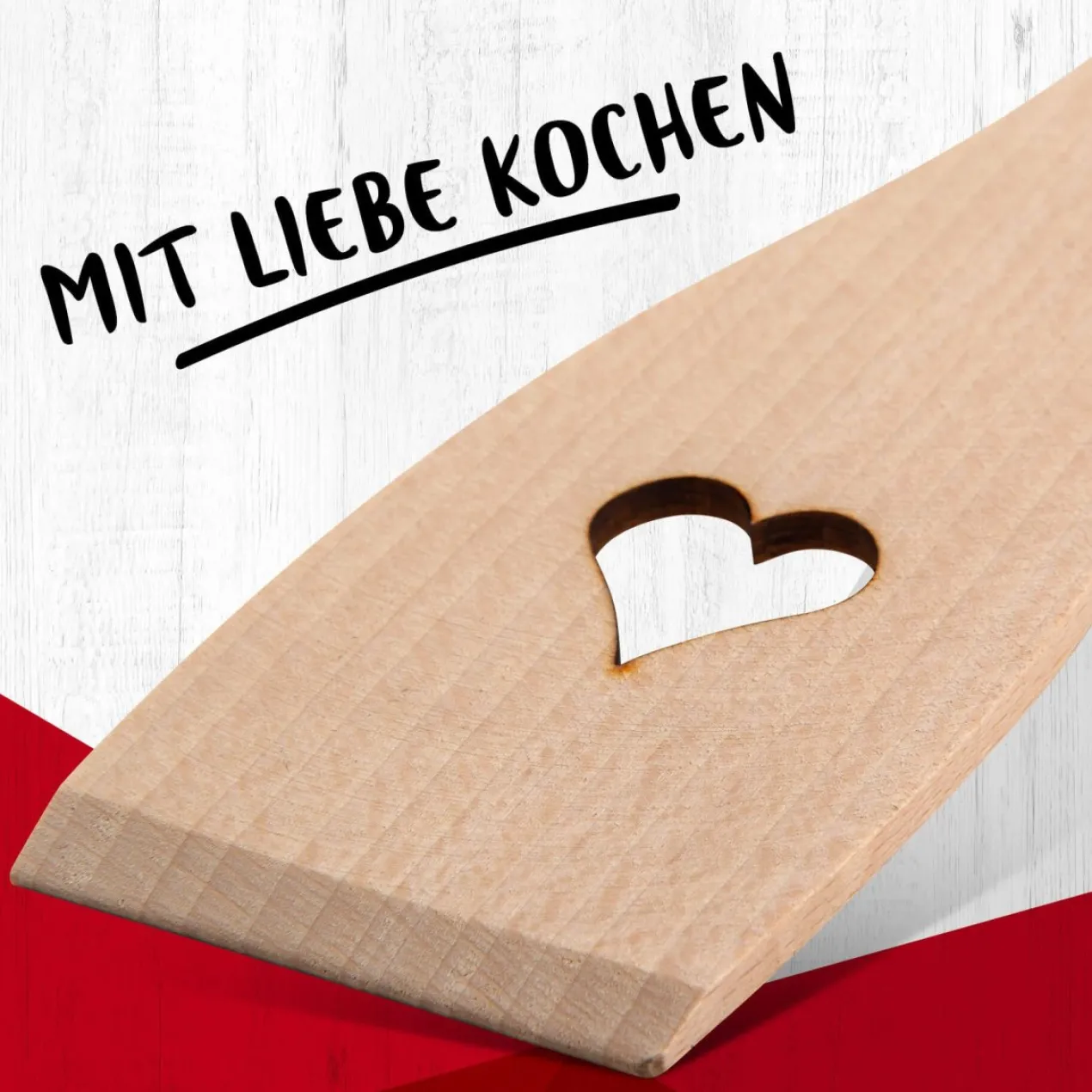 Pfannenwender mit Herz Eco, 30cm
