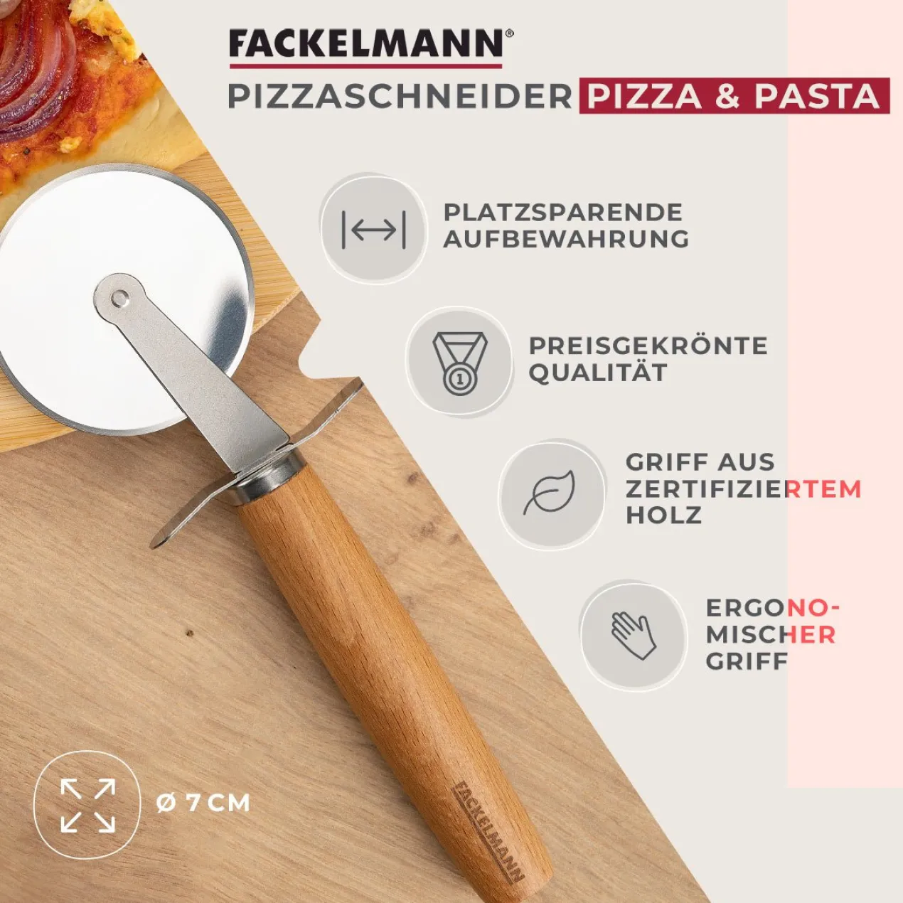 Pizzaschneider, FAIR