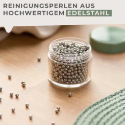 Reinigungsperlen für Flaschen Balance, Edelstahl