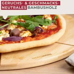 Schneidebrett mit Stückeinteilung, Ø32cm, FAIR