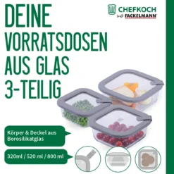 Set Vorratsgläser 