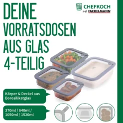 Set Vorratsgläser 
