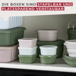 Snack Box Be The Move, eckig, 7x7cm, 3 Stk.