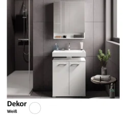 Spiegelschrank Easy, 60cm, weiß