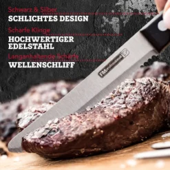 Steakmesser, 10cm Edelstahl-Klinge