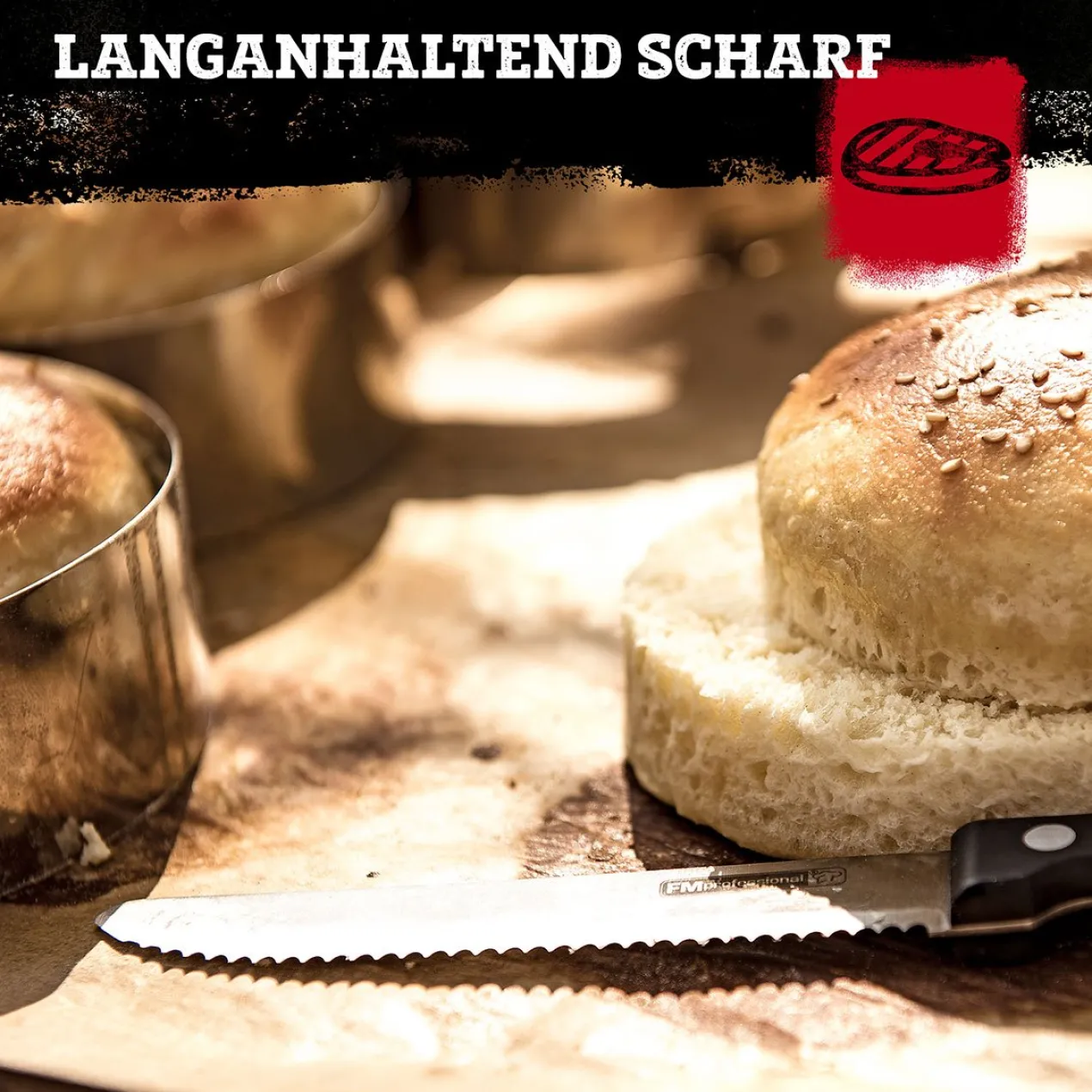 Steakmesser, 10cm Edelstahl-Klinge
