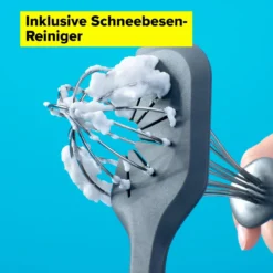 Teigschaber mit Schneebesenreiniger
