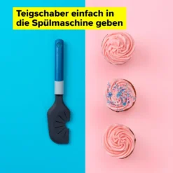 Teigschaber mit Schneebesenreiniger