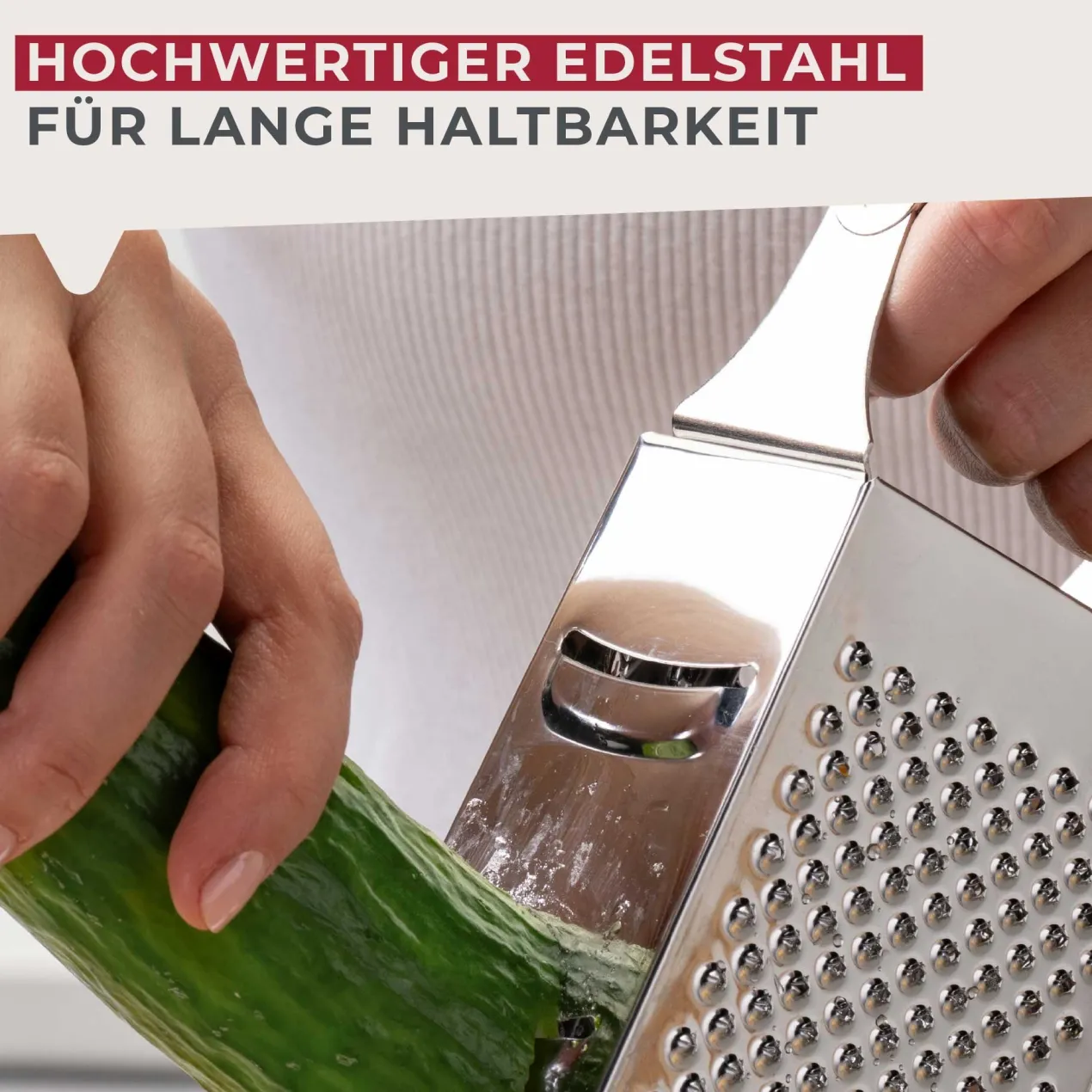 Vierkantreibe Essential, Edelstahl