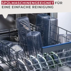 Vorratsdose Be The Move, eckig, 550ml