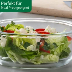 Vorratsdose Glas, rund, 950ml