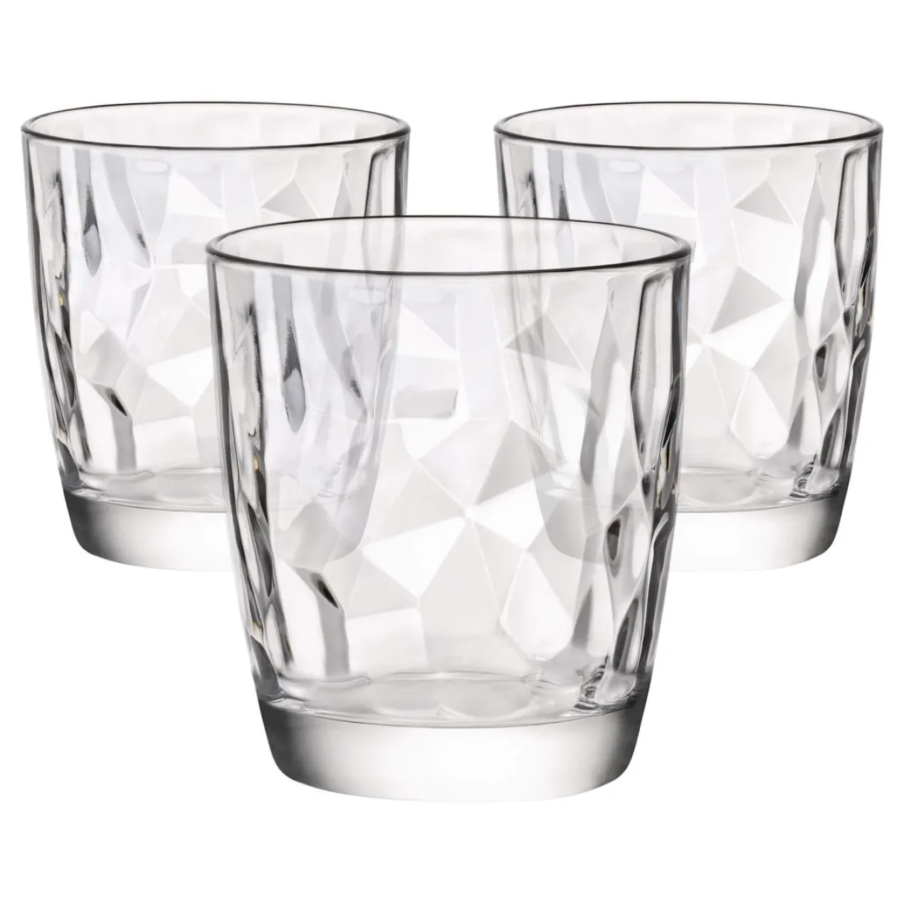 Wassergläser Diamond, 300 ml, 3 Stück